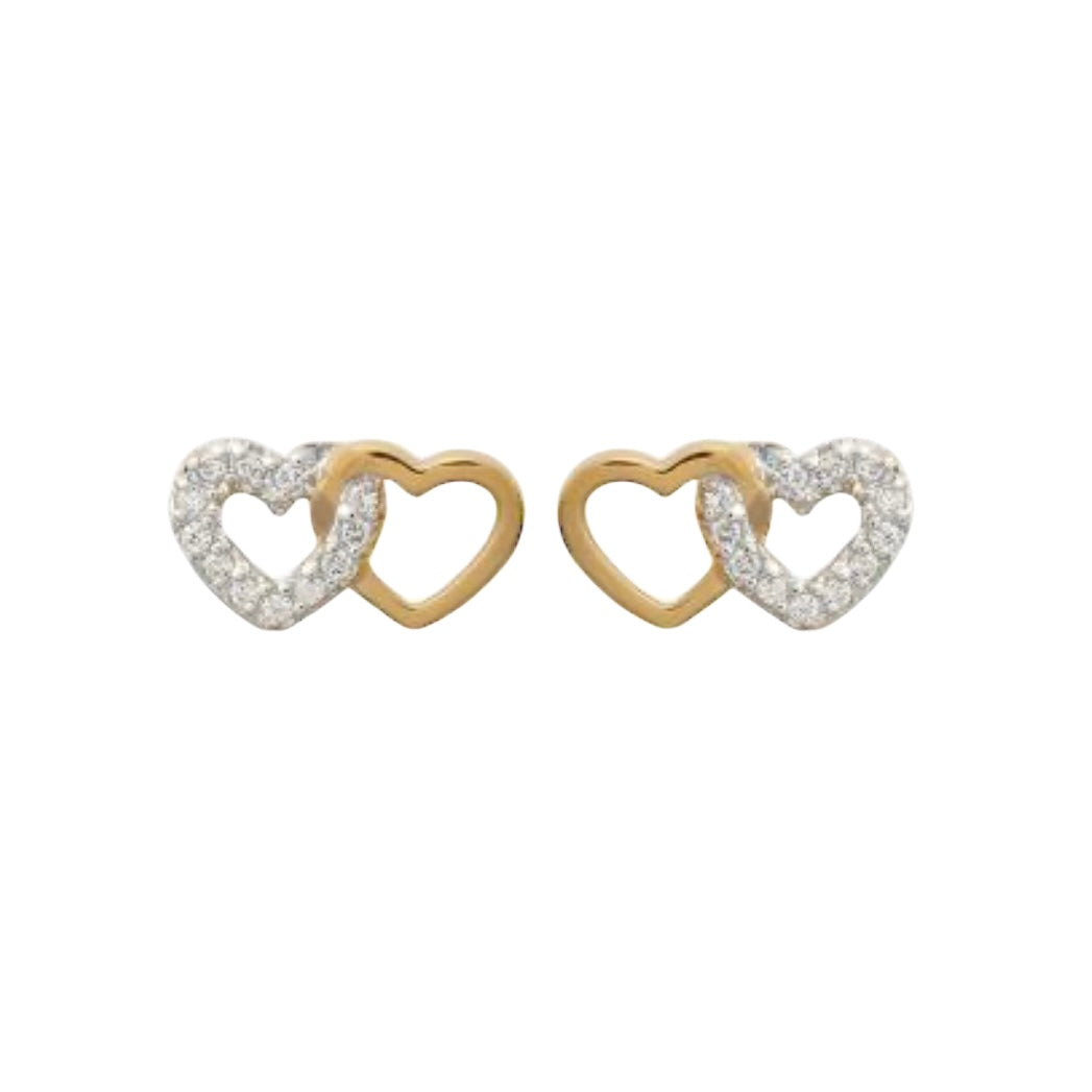 Cuori diamond earrings